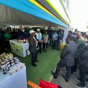 Chief Secretary, Hon. Dr. Moses Kusiluka, at our AGRI-CONNECT Booth in NaneNane – Mbeya