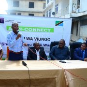 Supporting horticulture producers with water conservation units under Viungo project in Zanzibar.