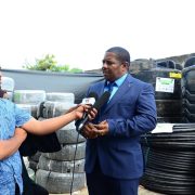 Supporting horticulture producers with water conservation units under Viungo project in Zanzibar.