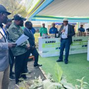 Chief Secretary, Hon. Dr. Moses Kusiluka, at our AGRI-CONNECT Booth in NaneNane – Mbeya