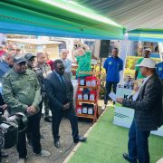 Chief Secretary, Hon. Dr. Moses Kusiluka, at our AGRI-CONNECT Booth in NaneNane – Mbeya
