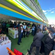 Chief Secretary, Hon. Dr. Moses Kusiluka, at our AGRI-CONNECT Booth in NaneNane – Mbeya